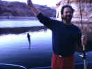 Ed caught a fish in the San Juan River.