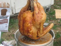 A deep-fried turkey.