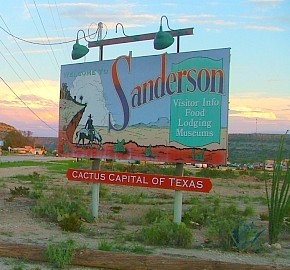Sanderson Texas Cactus Capital of Texas
