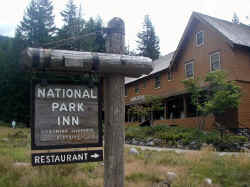 The National Park Inn at Longmire in Mount Rainier National Park.