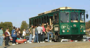 The Canton First Monday Trade Days Trolley
