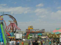 The Sweetwater Rattlesnake Roundup Carnival.